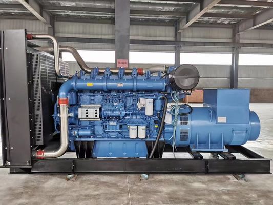 Open Frame 1000kw Generator Set Generator Siaga Diesel 3ph 1500rpm