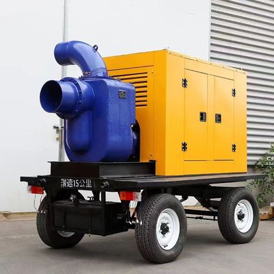 Mudah Dipasang 12 Hp Pompa Air Diesel Motor Pompa Air Set Untuk Kontrol Air