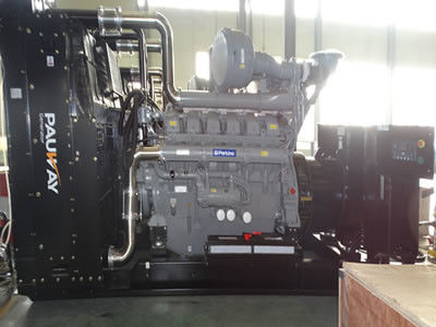 Generator Diesel 60HZ Mengatur Pembangkit Tenaga Diesel Perkins 1800RPM